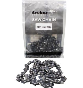 Motorsågskedja 13 tum, 0,325", 56DL, 1,5mm, Premium