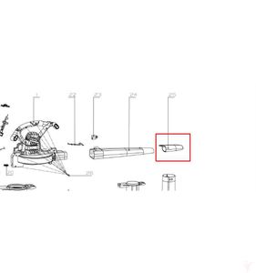 Munstycke RBV3000CSV, 5131035955