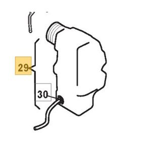 Oljetank inkl slang SEV 2416Q, 118805065/0