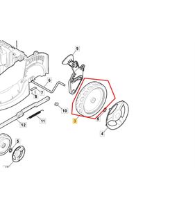 Bakhjul Combi 336em 36AE, 322686107/0