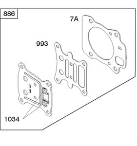 Packningssats topplock, 799492
