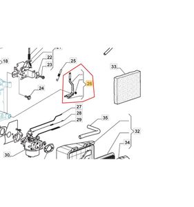 Stiga Regulatorarm, komplett 118550266/0