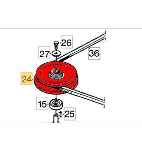 Remskiva 1134-3183-01