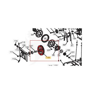 Drivskiva Snow Patrol, Snow Crystal, Snow Cube, 1811-2428-01 