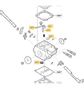 Repsats förgasare PR730C, SPR276C, 118804835/0