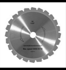 Röjsågsklinga 228 x 25,4mm, 1911-9266-01