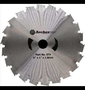 Röjsågsklinga 230x25,4mm / 20mm, 1,8mm, 22 tänder