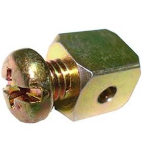 Skruvnippel fyrkantig för 2mm vajer