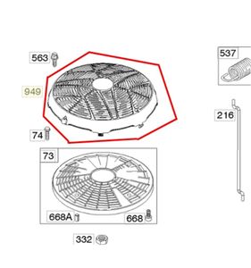 Skydd svänghjul 798767