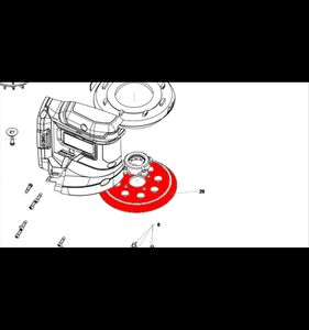 Slipplatta 125mm, RROS18, R18ROSN,  5131045467 