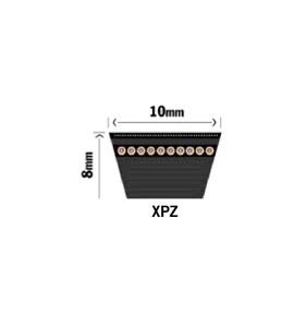 Smalkilrem XPZ2500 - 10x8x2500mm (Ld)