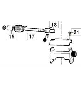 Snäckdrev komplett ST4262P, ST5262P, ST5266P TRAC, 118821101/1