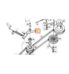 Spännarm Villa 11E, 8, 8E m.fl. 1134-1866-01