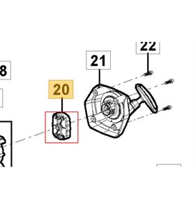 Startbrygga BC750B, SBC646, 118805135/0