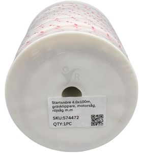 Startsnöre 4.0x100m, gräsklippare, motorsåg, röjsåg m.m