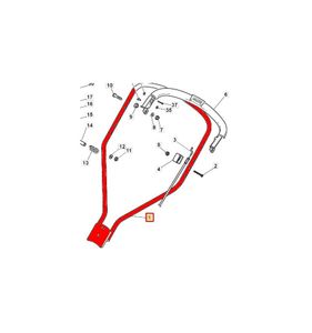 Styre övre Multiclip 50, Rental, Plus, 381006371/0