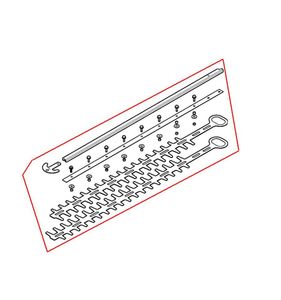 Svärd komplett SHT700AE, HT700E, 118805534/0