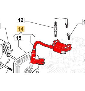 Tändspole ST45, 118550901/0 