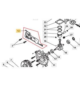 Tändspole TR250J, ST250J, 118802072/0