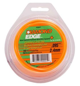 Trimmertråd 2,4mm x 12m, Diamond Edge