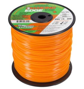 Trimmertråd 2,4mm x 260m, Diamond Edge