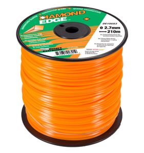 Trimmertråd 2.7mm x 210m, Diamond Edge