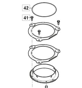Utkastring komplett ST5266P, ST6272P TRAC, ST7276PH, 118821173/0