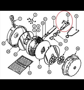 Utlösningskrok 5056972-10